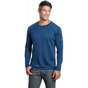 Kuhl Men's Stellr Crew Sweater green size small